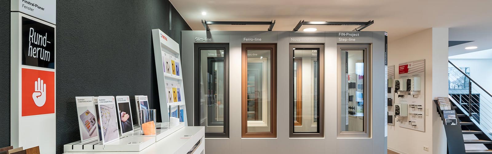 Ausstellungsraum Bauelemente Schmidt